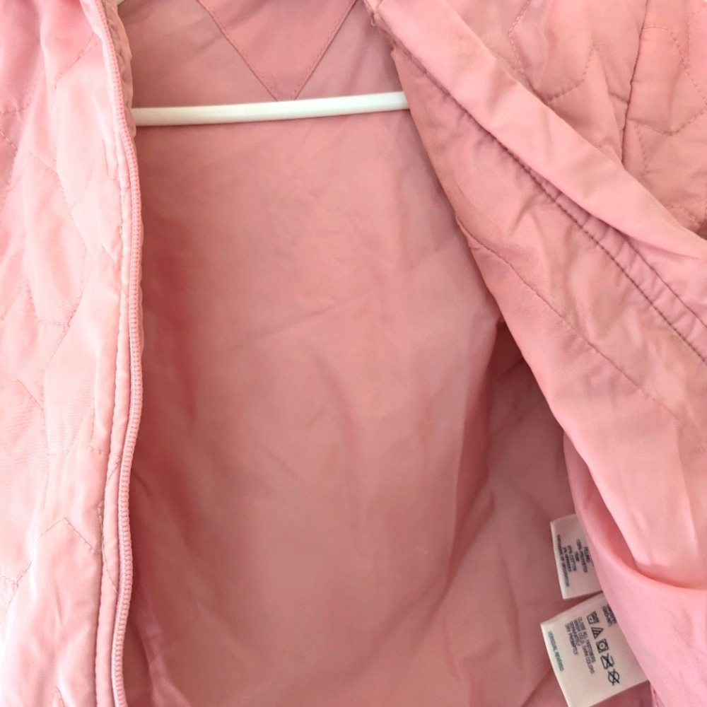 Tommy Hilfiger Pink Puffer Toddler Hooded Jacket 18-24m - Picture 7 of 11